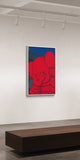 KAWS Red Hand Wall Art - Hyped Art