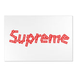 Supreme Stickers Area Rug
